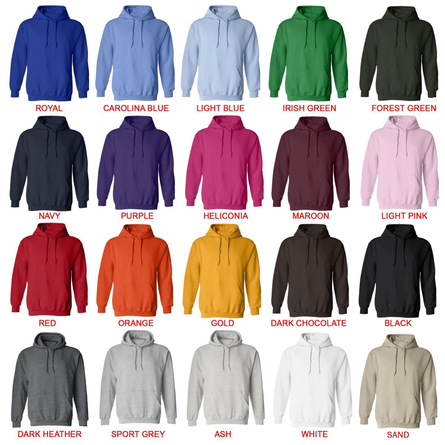 hoodie color chart - Rocko's Modern Life Store