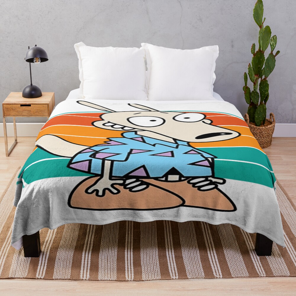 Hot Rockos Modern Life Throw Blanket