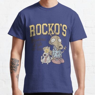 ssrcoclassic teemens353d774d8b4ffd91front altsquare product1000x1000.u1 40 - Rocko's Modern Life Store