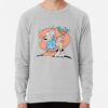 ssrcolightweight sweatshirtmensheather greyfrontsquare productx1000 bgf8f8f8 3 - Rocko's Modern Life Store