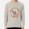 ssrcolightweight sweatshirtmensoatmeal heatherfrontsquare productx1000 bgf8f8f8 1 - Rocko's Modern Life Store