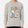 ssrcolightweight sweatshirtmensoatmeal heatherfrontsquare productx1000 bgf8f8f8 10 - Rocko's Modern Life Store