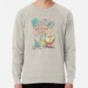 ssrcolightweight sweatshirtmensoatmeal heatherfrontsquare productx1000 bgf8f8f8 11 - Rocko's Modern Life Store