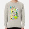 ssrcolightweight sweatshirtmensoatmeal heatherfrontsquare productx1000 bgf8f8f8 16 - Rocko's Modern Life Store