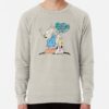 ssrcolightweight sweatshirtmensoatmeal heatherfrontsquare productx1000 bgf8f8f8 24 - Rocko's Modern Life Store