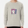 ssrcolightweight sweatshirtmensoatmeal heatherfrontsquare productx1000 bgf8f8f8 5 - Rocko's Modern Life Store