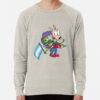 ssrcolightweight sweatshirtmensoatmeal heatherfrontsquare productx1000 bgf8f8f8 8 - Rocko's Modern Life Store