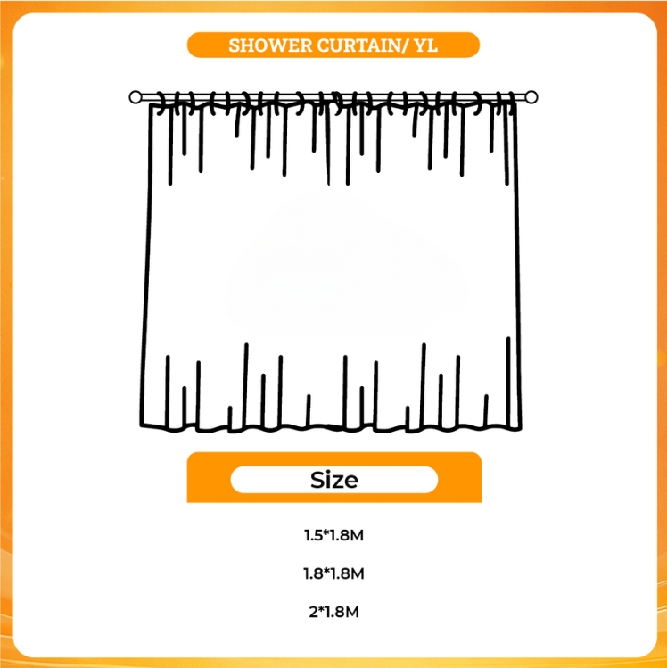 3D shower curtain - Rocko's Modern Life Store